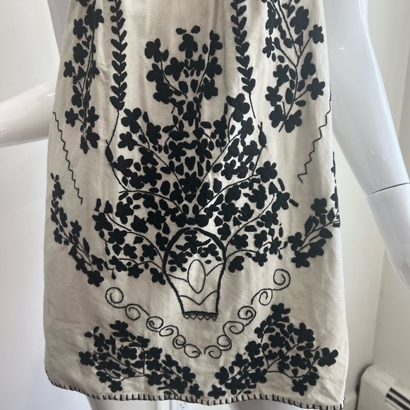 Lerario Beatriz Embroidered Mini Dress Tunic - Picture 8 of 13